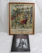 1899 Hoen Black Americana Litho & Book