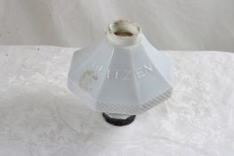 Antique Diddie Blitzen White Lightning Rod Globe