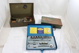 Battery Cell Tester 452A, Vet Syringes, Socket Set