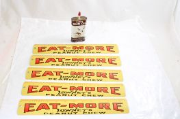 5 Lowney's Eat More Peanut Chew Candy Rulers+