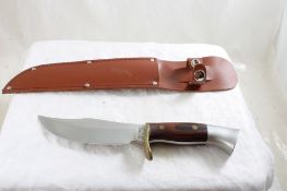 19154 Westmark USA #701 Fixed Blade Knife w/Sheath