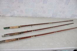 3 Eagle Claw Wright McGill Fishing Poles