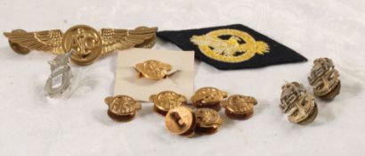 Military Pins Air Crew, Air Police, Plus