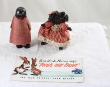 1930's Black Americana Ramp Walker, Doll Plus
