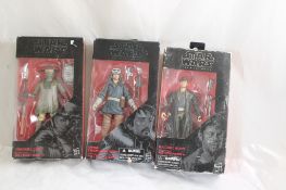 3 Star Wars Black Series Figures NRFB