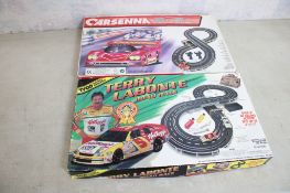 2 Battery Operated Slot car Road Race Sets