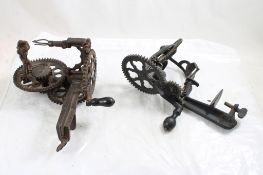 Sinclair Scott & Goodell Cast Iron Apple Peelers