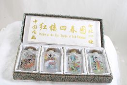 Picture the Four Beauties Red Mansion Perfumes