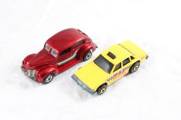 2 Hot Wheels Hot Ones Taxi, '40 Ford Coupe 2 Dr.
