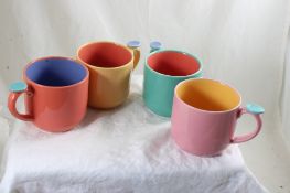 4 Lindt Stymeist Colorways Thumbprint Mugs