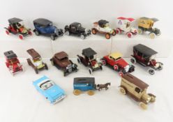 Old Fashioned Diecast Cars & Banks