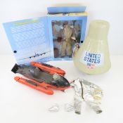 Vintage GI Joe Space Capsule, Sea Sled & more
