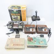 Sears Super Pong & Ricochet vintage video games