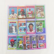 13 Sharp 1975 Topps Baseball Cards With Stars