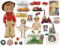 10-30 Shirley Temple, Marbles, Dept 56, Sports