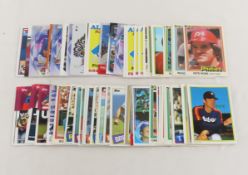 60 Plus Vintage Baseball Cards with Stars