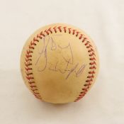 Nolan Ryan autographed baseball