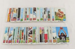 90 1975 Topps Football Cards With Stars