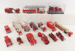 Fire Engine Diecast; Majorette, Road Champs, ERTL