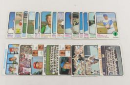 23 Sharp 1973 Topps Baseball Cards