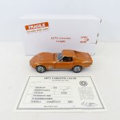 Danbury Mint Die Cast 1972 Corvette Coupe in Box