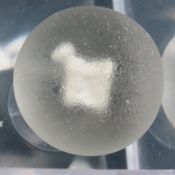 Lamb Sulfide Marble Surface Frosted 1 15/16