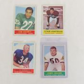 4 1964 Philly Football Cards Sharp