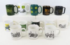 12 John Deere Ceramic Coffee Mugs