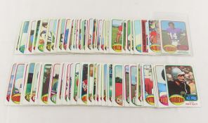 100 + 1976 Topps Football Cards With Stars