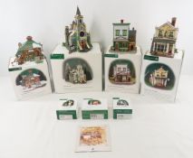 4 Dept 56 New England Village Buildings & 3 Access
