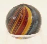 Handmade Indian Swirl Marble 3/4