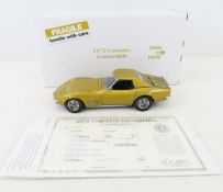 Danbury Mint Die Cast 1972 Corvette Convertible