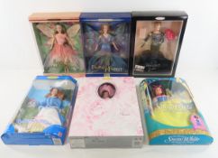 Walt Disney Snow White & 5 Barbie's in Boxes