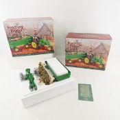 2 Ertl John Deere Model B Porcelain Tractors