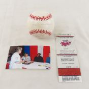 Rod Carew autographed baseball