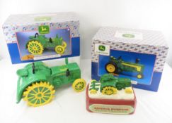 3 John Deere Ceramic Cookie Jars, 730 & more