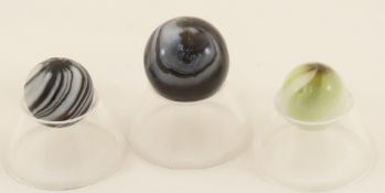 3 Vintage Transition Marbles
