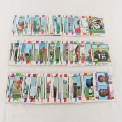 100 + 1973 Topps Football Cards With Stars
