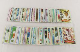 100 + 1980 Topps Football Cards With Stars