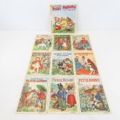 10 Vintage Linenette Books, Peter Rabbit & more