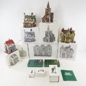 5 Dept 56 Dickens Village Buildings & 6 Access.