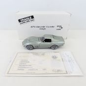 Danbury Mint Die Cast 1970 Corvette Coupe in Box