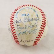1983 MN Twins team signed baseball