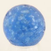 Vintage Blue Mica Marble 1 1/8