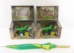 2 Ertl John Deere 830 Tractors, 200th Birthday