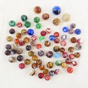 Slag Marbles, Different Sizes & Colors