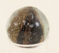 Vintage Black Cloud Lutz Marble 3/4