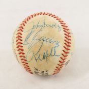 1988 Atlanta Braves team signed baseball