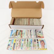Vintage baseball card collection, rough condition