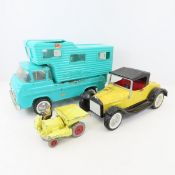 Vintage Nylint Ford Econoline Camper & Roadster